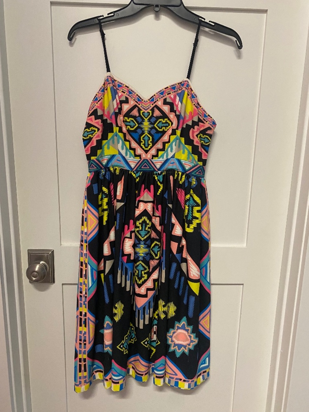 Colorful pattern sundress